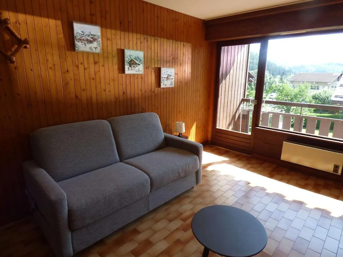 Studio Convivial Avec Cabine, Balcon, Proche Des Commodites - Le Grand-Bornand - Fr-1-458-117 Apartment
